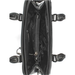 Сумка женская искусственная кожа GT-61800-F 2-1/602/706/109A-1,  1отд+карм/перег,  плечевой ремень,  черный 256634