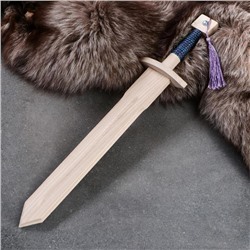 Сувенирное оружие "Меч рыцаря", деревянное, 46 см, массив бука