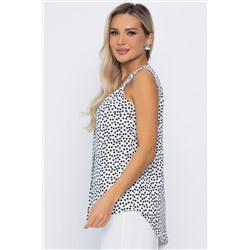 Блуза Данита (черно-белая) Б13778-16М