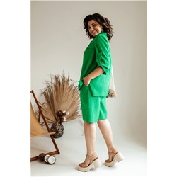 Romanovich Style 2-2489 зеленый, Блуза,  Шорты