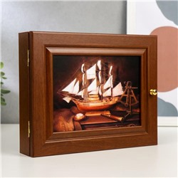 Ключница "Корабль"  19х24 см