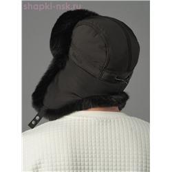 01.19015 Ушанка мужская флис (56-59)