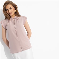 Блуза с декоративными завязками, Свежая подборка (пыльная роза)