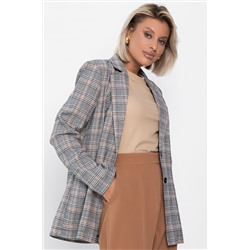 Жакет Нэри (корица/клетка) Б14110-33М