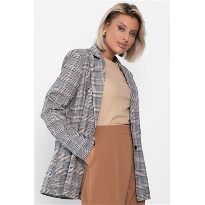 Жакет Нэри (корица/клетка) Б14110-33М