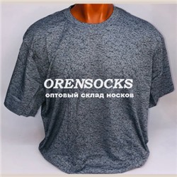 ФУТБОЛКА МУЖСКАЯ 100% ХЛОПОК ФИРМЫ БОГАТЫРЬ С ПРИНТОМ 1111-2