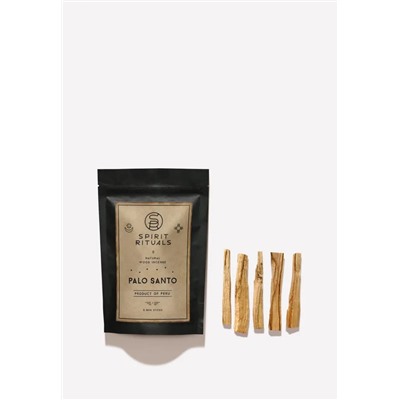 PALO SANTO, Spirit Rituals (ПАЛО САНТО), упаковка 5 мини палочек.