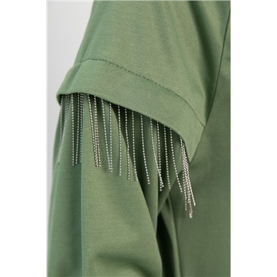 Платье Стелла (оливковое) П14230-5М