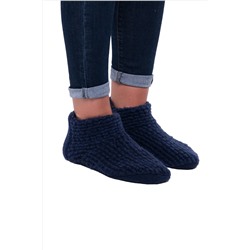 Носочки КОМБИ "БУКЛЕ" цвет ИНДИГО