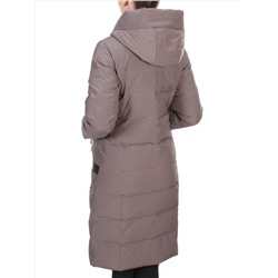 2189 BROWN Пальто зимнее женское OLAYEETE (200 гр. холлофайбера) размер 48