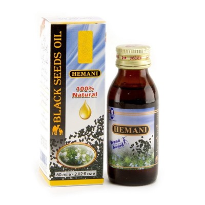 Hemani BLACK SEEDS OIL (Масло Черного тмина, Хемани), 60 мл.