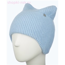 40024 1A KHW Малунг Шапка с ушками женская (56-58)