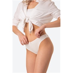 Женские трусы-бразилиана в рубчик 7шт. Nicoletta