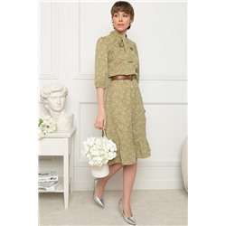 ПЛАТЬЕ ВОЛЬТЕРНО (ХАКИ)