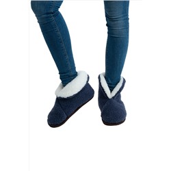 Чуни домашние цвет Индиго (модель 2023)