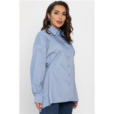 Рубашка Антария (серо-голубая) Б14190-5М