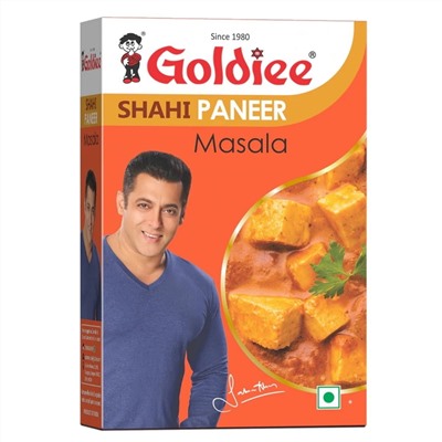 SHAHI PANEER MASALA, Goldiee (Смесь специй для сыра ШАХИ ПАНИР МАСАЛА, Голди), 100 г.