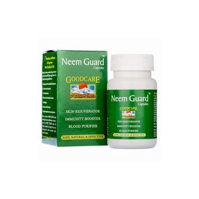 NEEM GUARD Goodсare Baidyanath (Ним Гуард, средство для очищения крови, Бадьянатх), 60 капс.