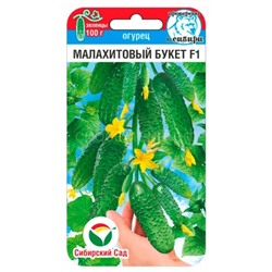 Огурец Малахитовый букет F1 (Сиб сад)