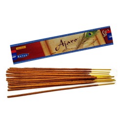 AJARO Agarbatti Incense, Satya (Благовония АДЖАРО (ОМОЛОЖЕНИЕ), Сатья), 15 г.