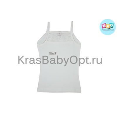 Майка белая для девочки