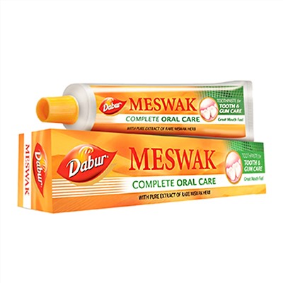 Toothpaste MESWAK, Dabur (Зубная паста МЕСВАК, Дабур), 200 г.