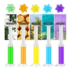 (ЗАМЯТА КОРОБКА, ЦВЕТ БЕЗ ВЫБОРА) Гель-дозатор освежающий антибактериальный для унитаза, 1 шт. (40 мл. = 14 порций)