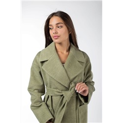 01-09837 Пальто женское демисезонное (пояс)