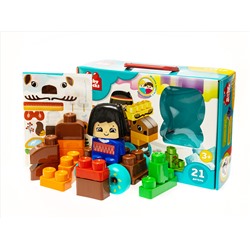 Конструктор пластиковый «Север» 21 деталь Baby Blocks