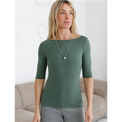 Джемпер  из премиального хлопка с эластаном