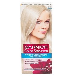 Краска д/волос РОСКОШЬ ЦВЕТА 910 Пепел.-платин.блонд Garnier