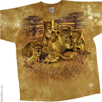 Футболка "Lion Family" (США)