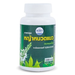 CAT'S WHISKERS Capsule, Kongkaherb (КОШАЧИЙ УС капсулы для лечения почек), 100 капс.