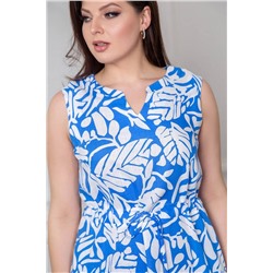 Daloria 1650 голубой-белый, Платье