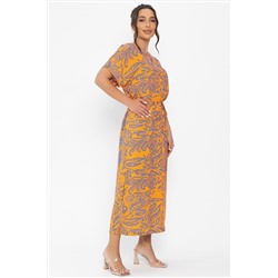 Платье Вистерия (оранжевое) П13947-5М