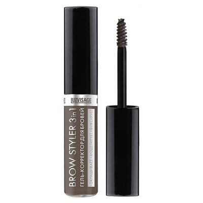 Гель-корректор д/бровей BROW STYLER 3в1  04 эспрессо LuxVisage