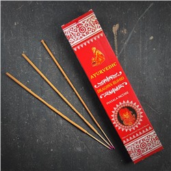 DRAGONS BLOOD Masala Incense, Ayurvedic (КРОВЬ ДРАКОНА масала благовония, Аюрведик), уп. 15 г.