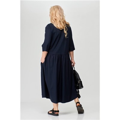 Avenue Fashion 0116 синий, Платье