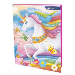 Дневник 1-11кл. 48л. (твердый)  Little unicorns, глянцевый AL7107/1
