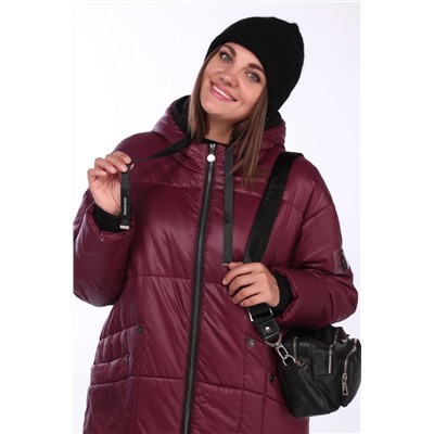 Lady Secret 8290 винный, Пальто