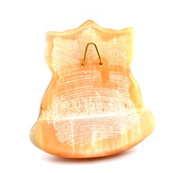 Ключница из селенита "Кошки" 95*47*102мм.