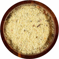 Бульон со вкусом курицы, с луком, куркумой, морковью и зеленью, 100 грамм