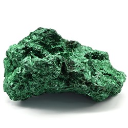 Малахит плисовый 165*105*70мм, 1266г.