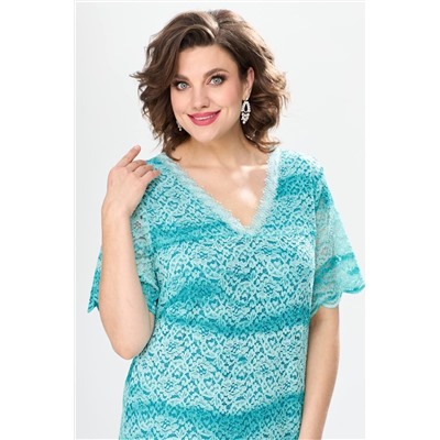 Romanovich Style 1-2493 бирюза, Платье