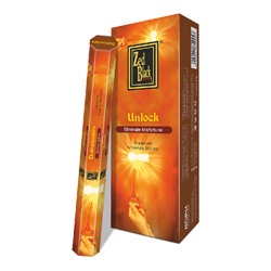UNLOCK Premium Incense Sticks, Zed Black (РАЗБЛОКИРОВКА премиум благовония палочки, Зед Блэк), уп. 20 палочек.