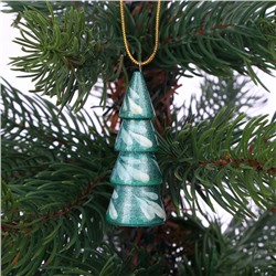 Матрёшка «Котик» с ёлочными украшениями