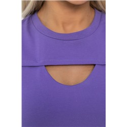 Футболка Дорис (фиолетовая) Б13671-50М
