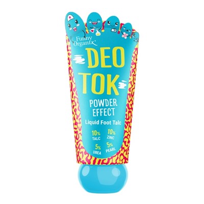 DEO-TOK Крем для ног ЖИДКИЙ ТАЛЬК  50мл
