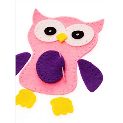 Мягкая игрушка из фетра «Совенок» своими руками