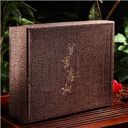 Набор для чайной церемонии керамический «Лунный камень», 7 предметов: чайник 150 мл, 6 пиал 50 мл, цвет зелёный